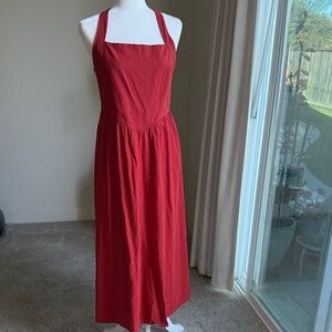 Red Maxi dress